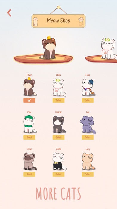 Cat Music: Singing Cat Game Screenshot