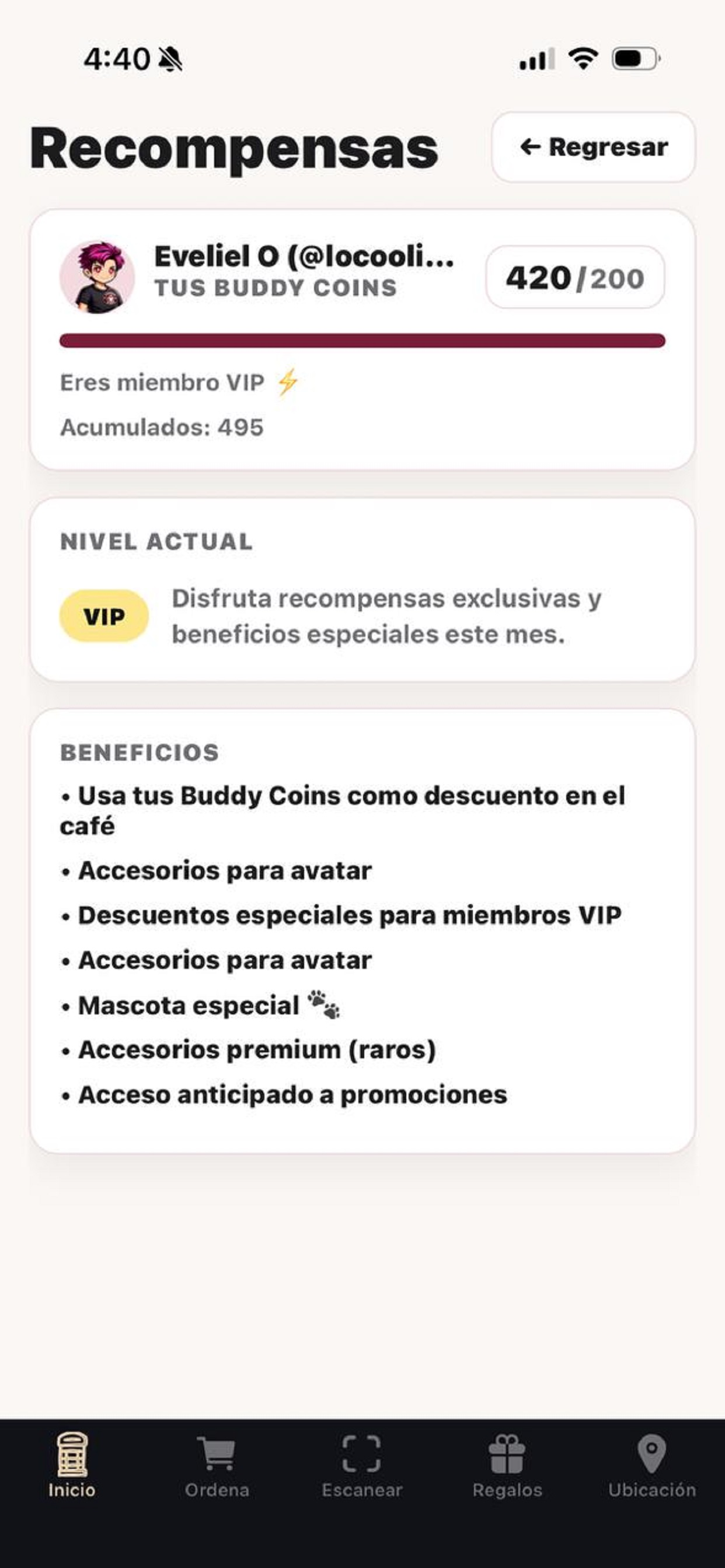 LondonCafeApp screenshot 4