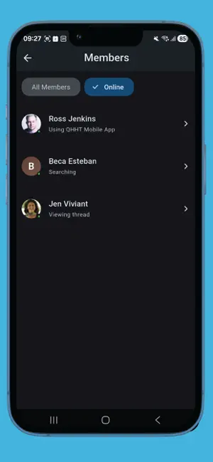 QHHT Forum screenshot 4