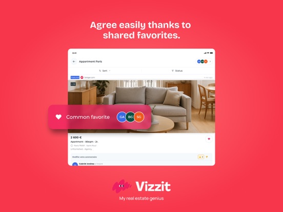 Vizzit - achat location iPad screenshot 5 - Lifestyle app
