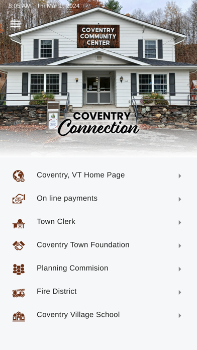 Screenshot 1 of Coventry Connection App