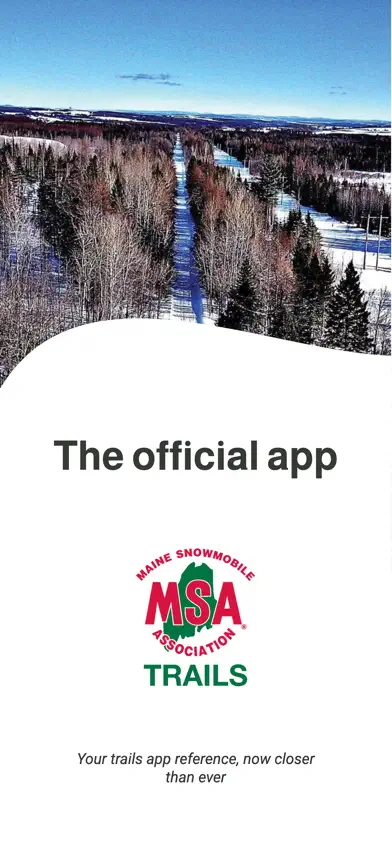 Maine Snowmobile Association screenshot 1