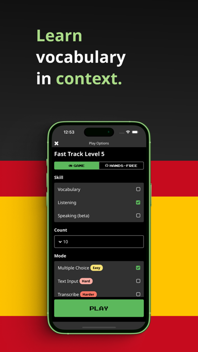 Clozemaster Spanish Screenshot