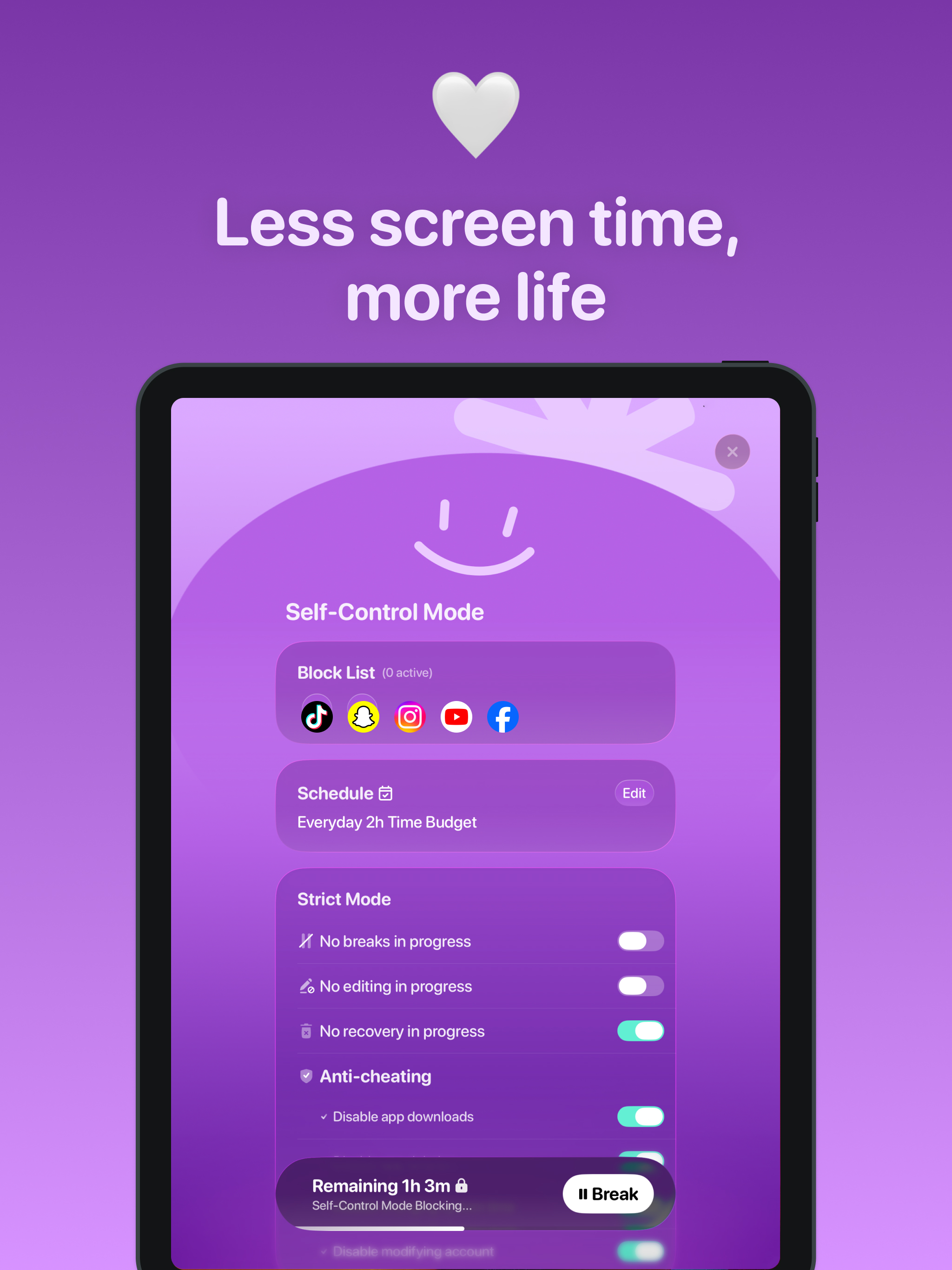 PAUSED: Screen Time Control +