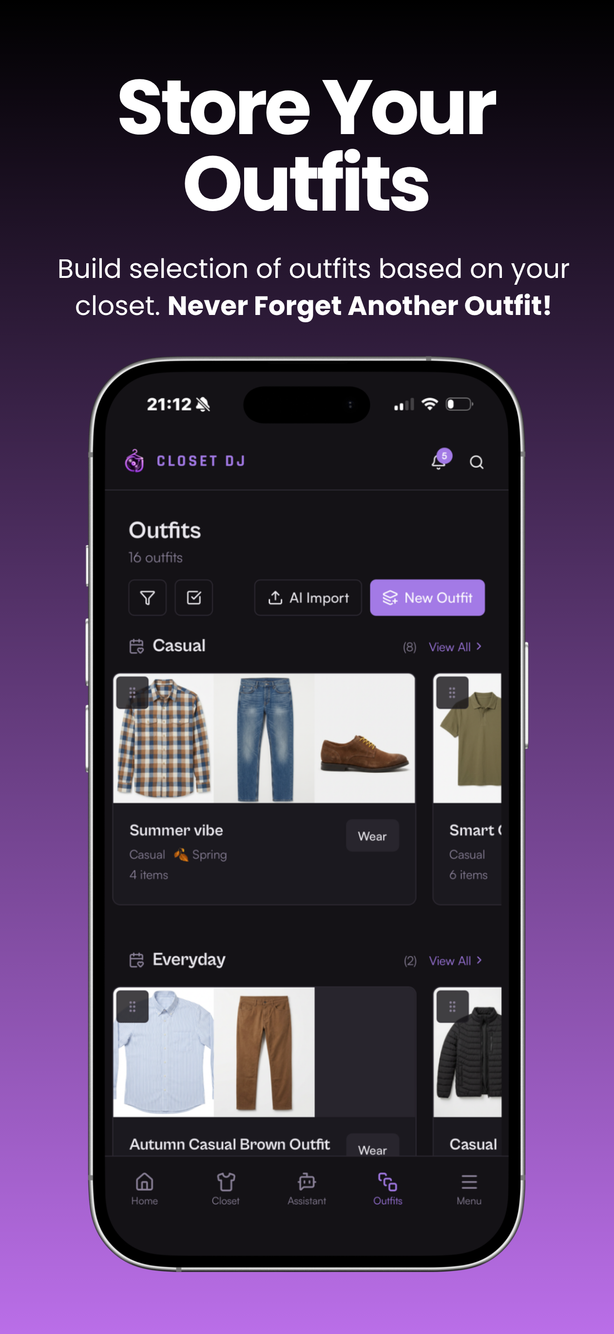 Closet DJ: Smart Wardrobe
