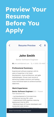 Resume Score Screenshot 4 of 8