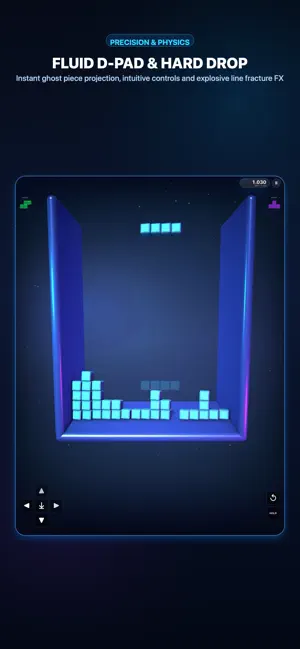 Lunar Block - Teris 3D screenshot 2