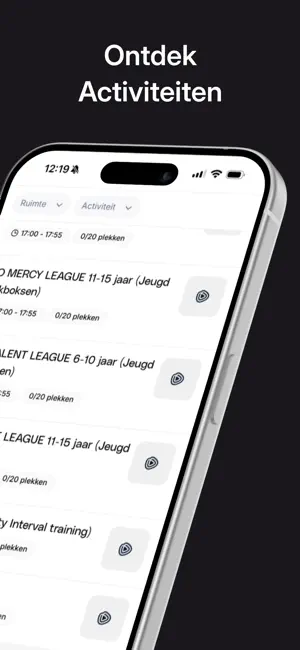 GYM Hoofddorp App screenshot 2