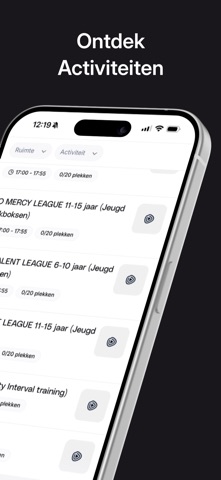 GYM Hoofddorp App Screenshot 2 of 4