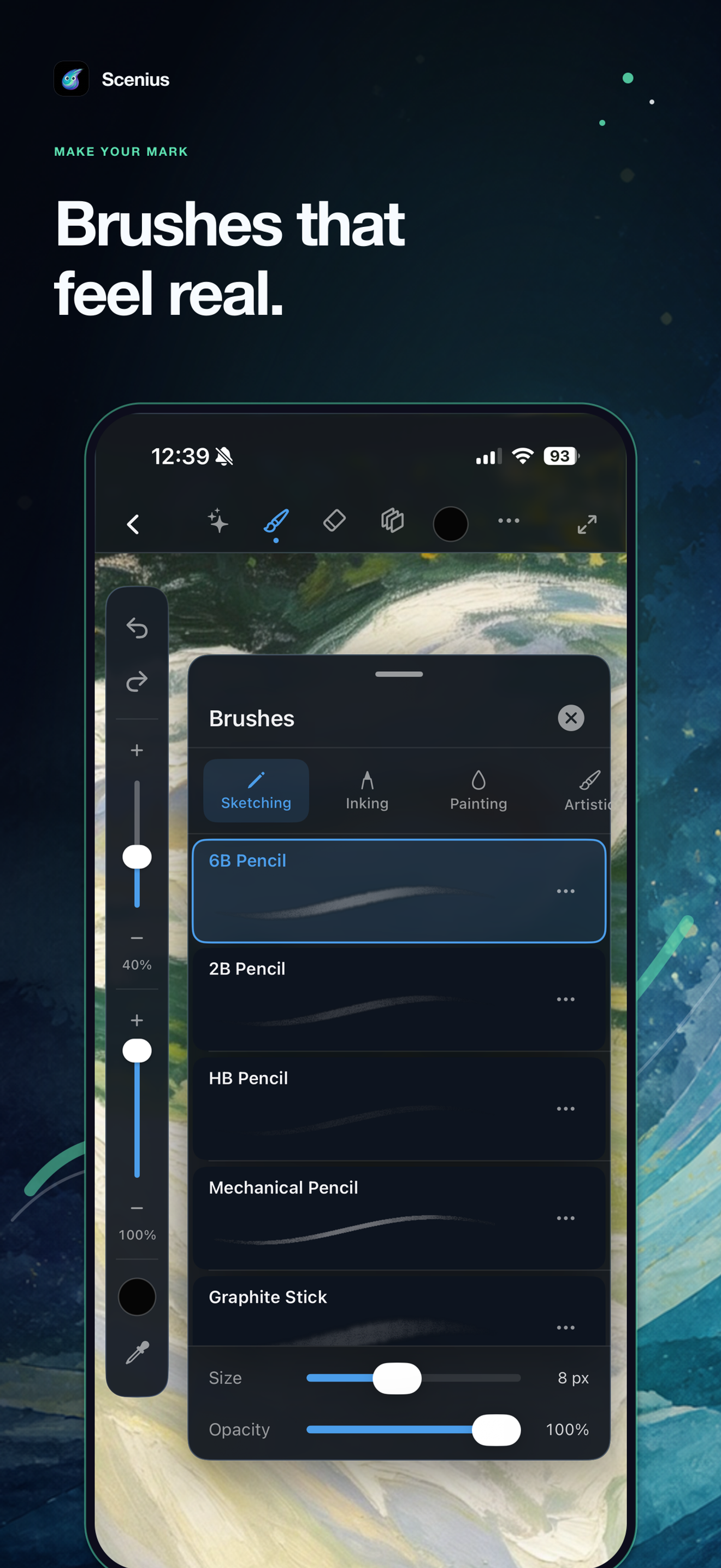 Scenius: AI Drawing & Paint screenshot 2