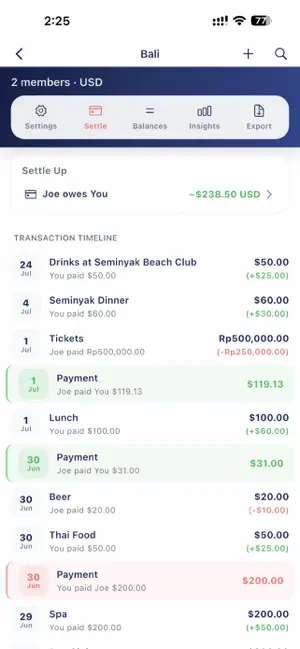 SplitWit - Group Expenses screenshot 2