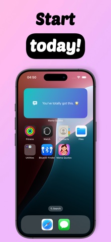 Mom Motivation Calm & Care iPhone screenshot