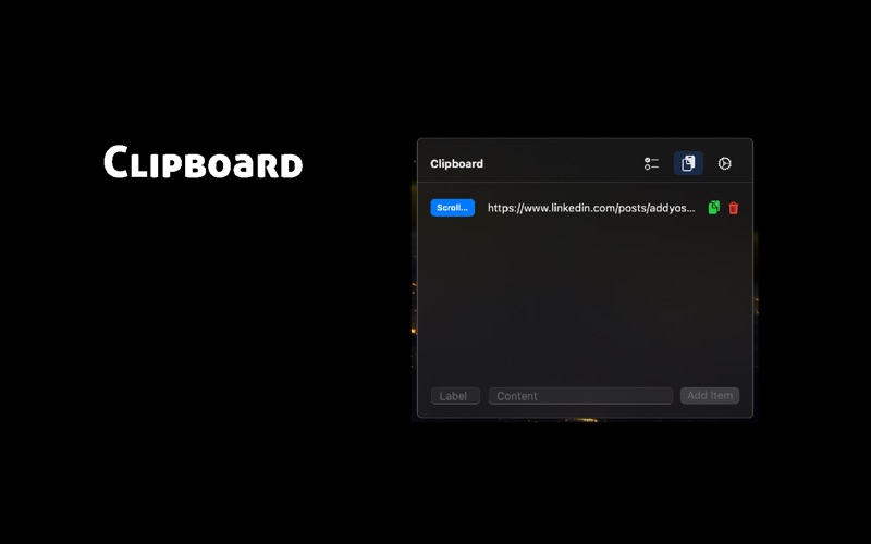 App screenshot
