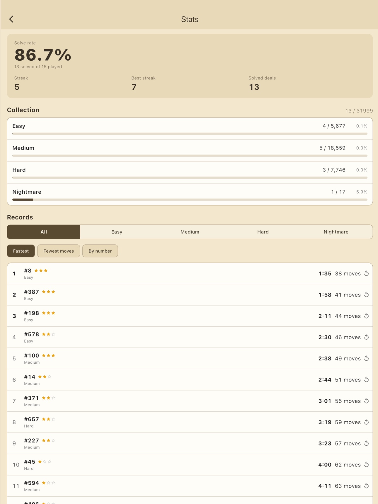 Screenshot 10 of FreeCell Levels: Solitaire