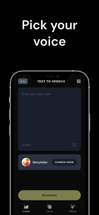 Voice Changer & Clone: Voix Screenshot 2 of 4