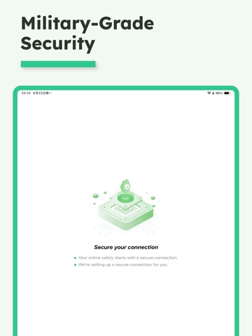 Vine VPN – Fast Open Tunnel iPad screenshot