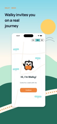 WALKY: Routes & Steps Screenshot 1 of 5
