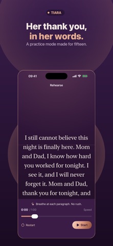 Quinceanera Planner: Tiara iPhone screenshot