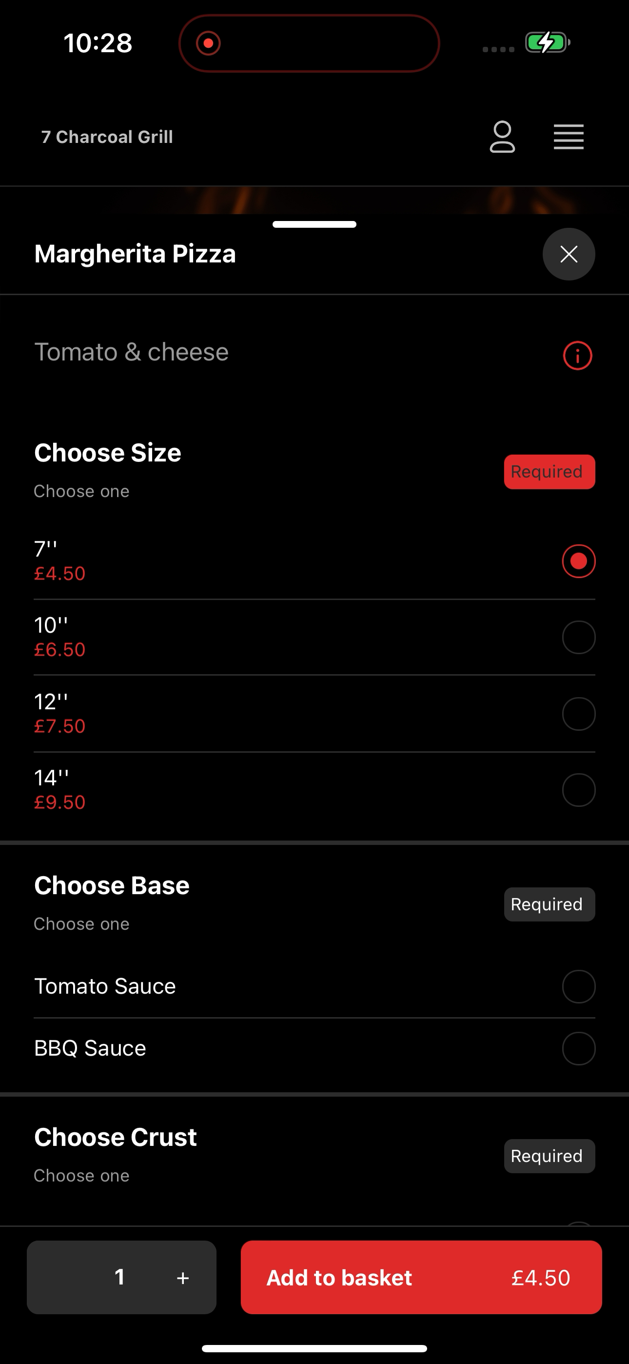 7 Charcoal Grill screenshot 8