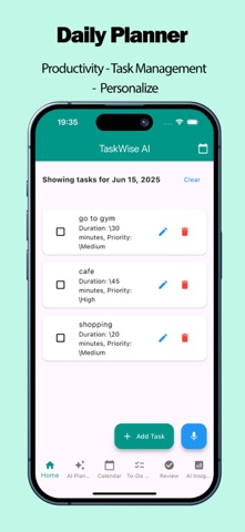 TaskWise AI: Daily Planner screenshot