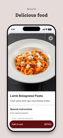 Risotto Restaurant iPhone screenshot