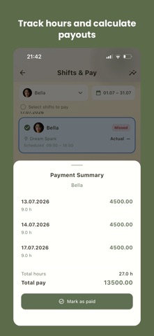 Cafe Simply: Shift Manager Screenshot 2 of 6