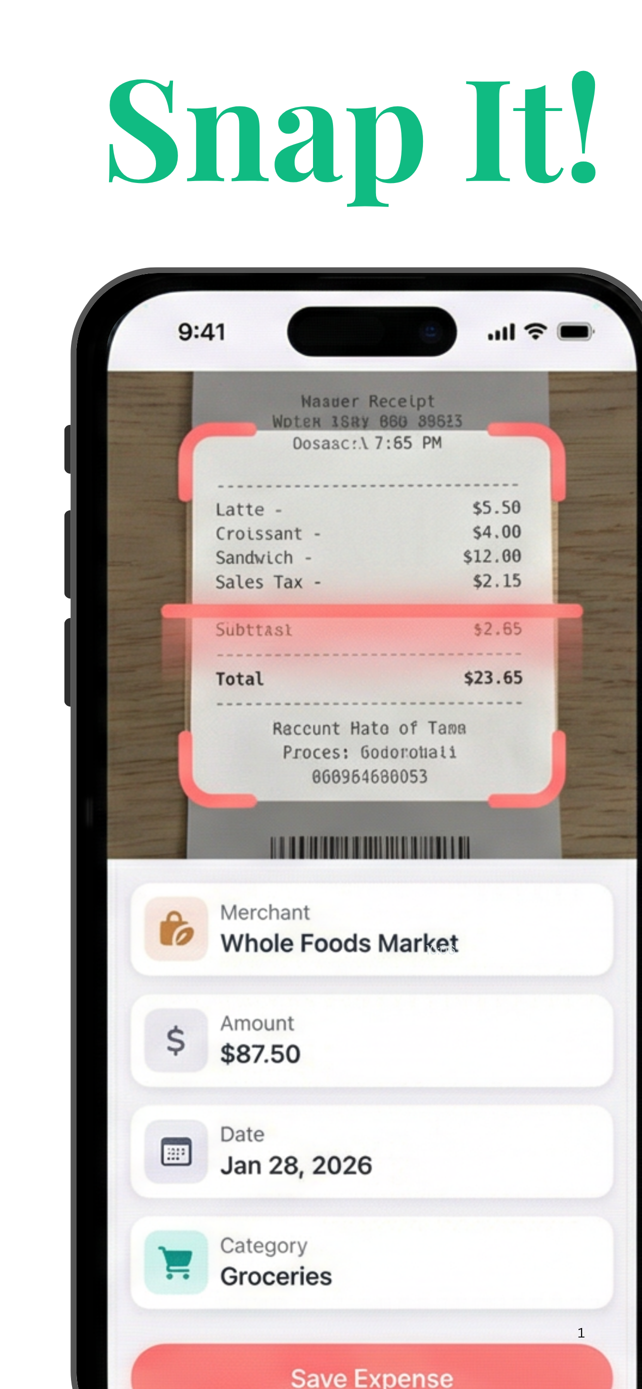 NeatSnap: Budget Automation screenshot 2