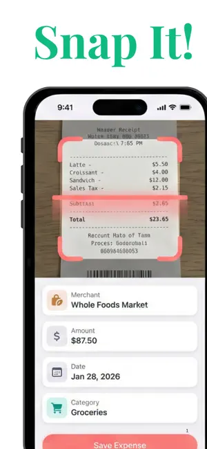 NeatSnap: Budget Automation screenshot 2
