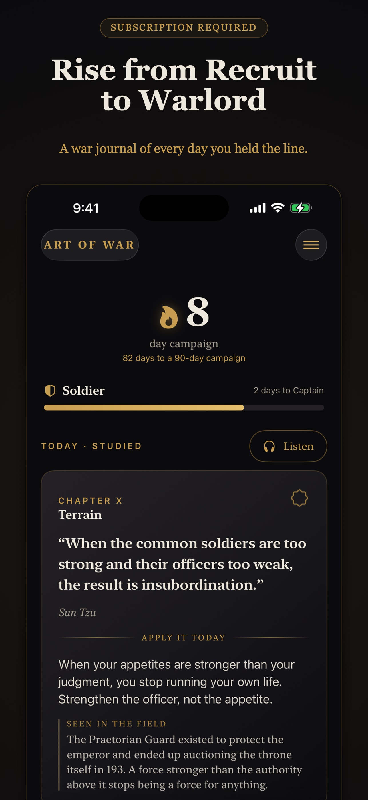 Screenshot 5 of Art of War: Daily Discipline