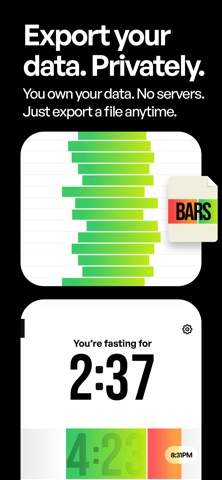 Bars - Fasting Tracker Screenshot 5 of 6