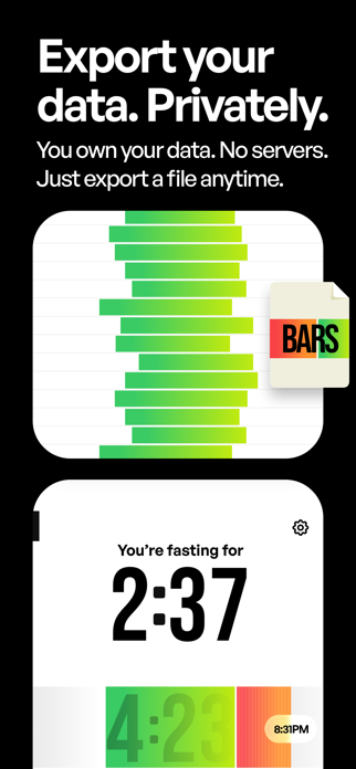Bars - Fasting Tracker Screenshot 5 of 6
