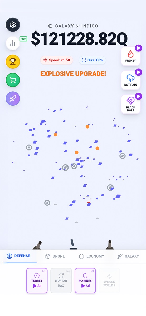 Idle Dot Shooter! official gameplay screenshot 8