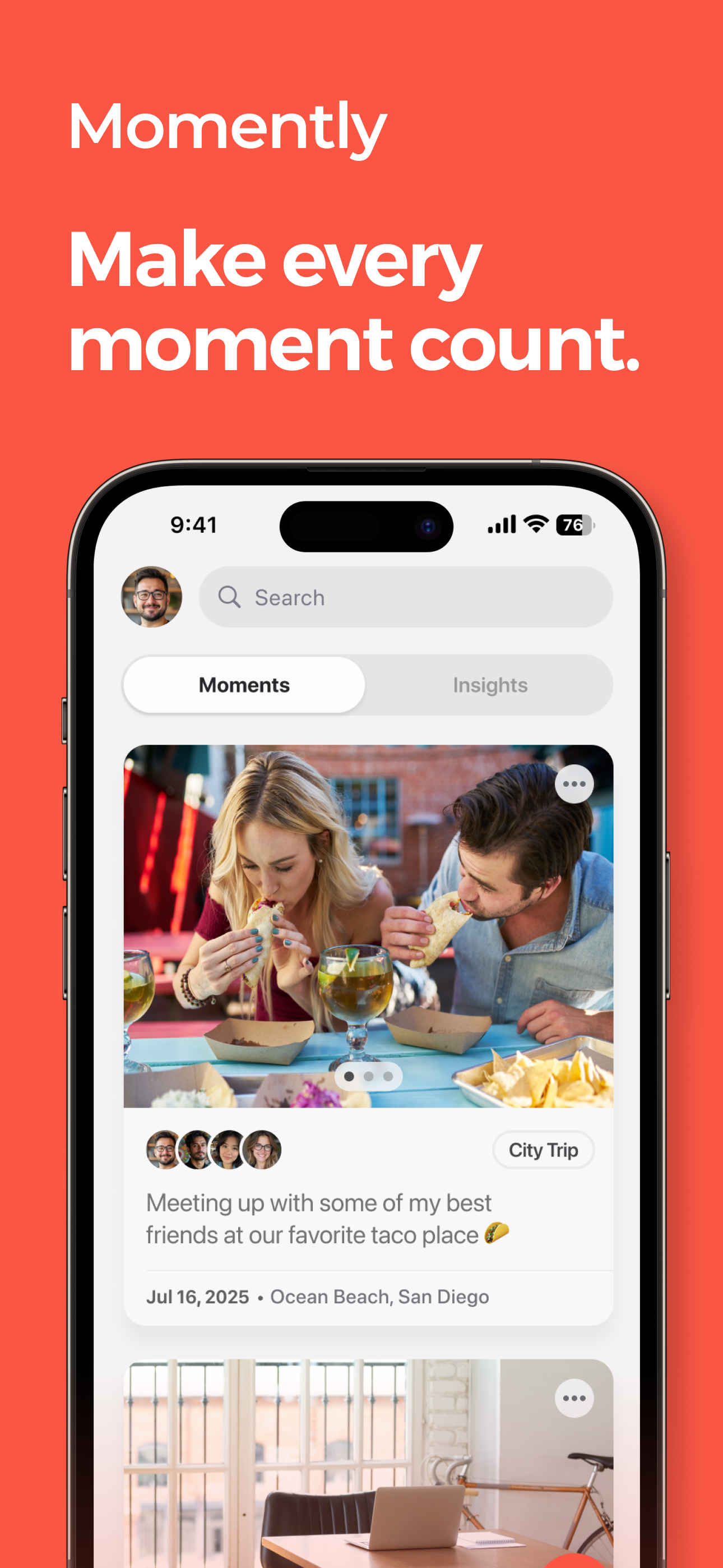 Momently - Journal / Diary