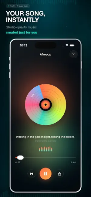 RhythmAI – Music Creator screenshot 1