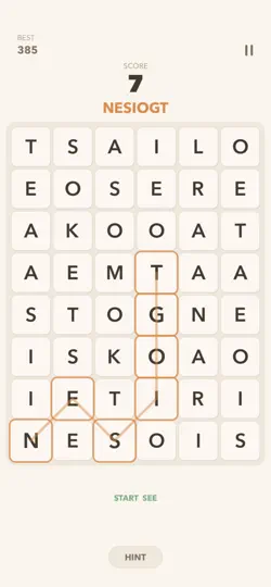 Capture d'écran de Word Blast - Jeu De Mots Fun sur iPhone 3