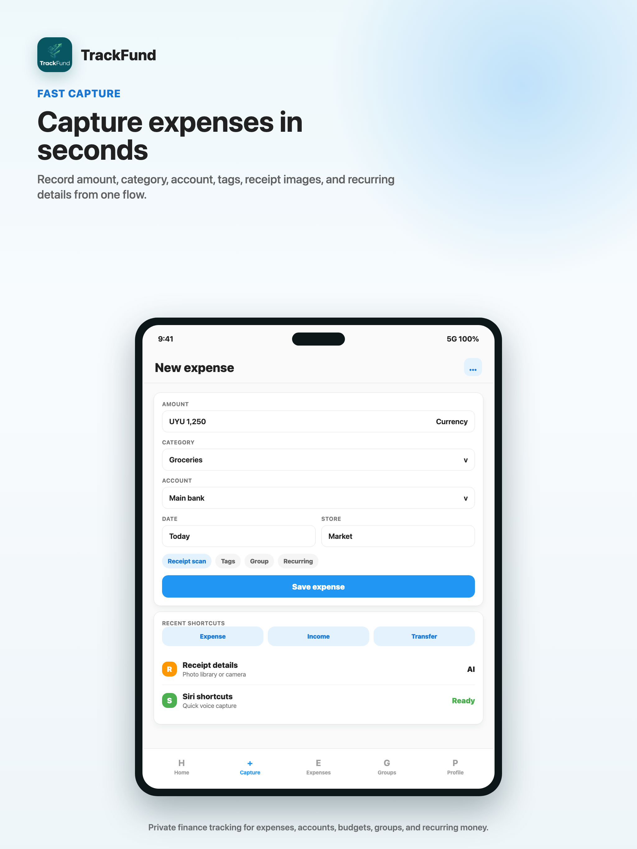 TrackFund screenshot 10
