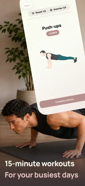 FourFit: Simple Home Workout screenshot 2