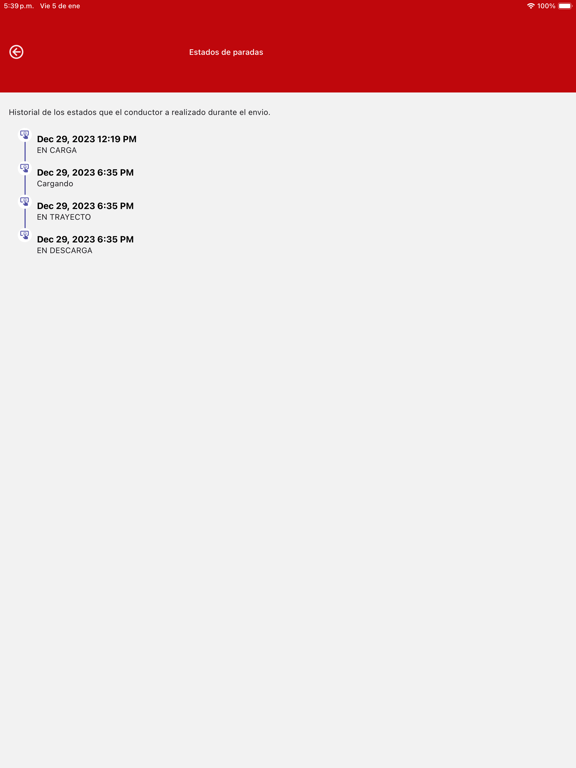 Screenshot #6 pour Ubikarga Cliente