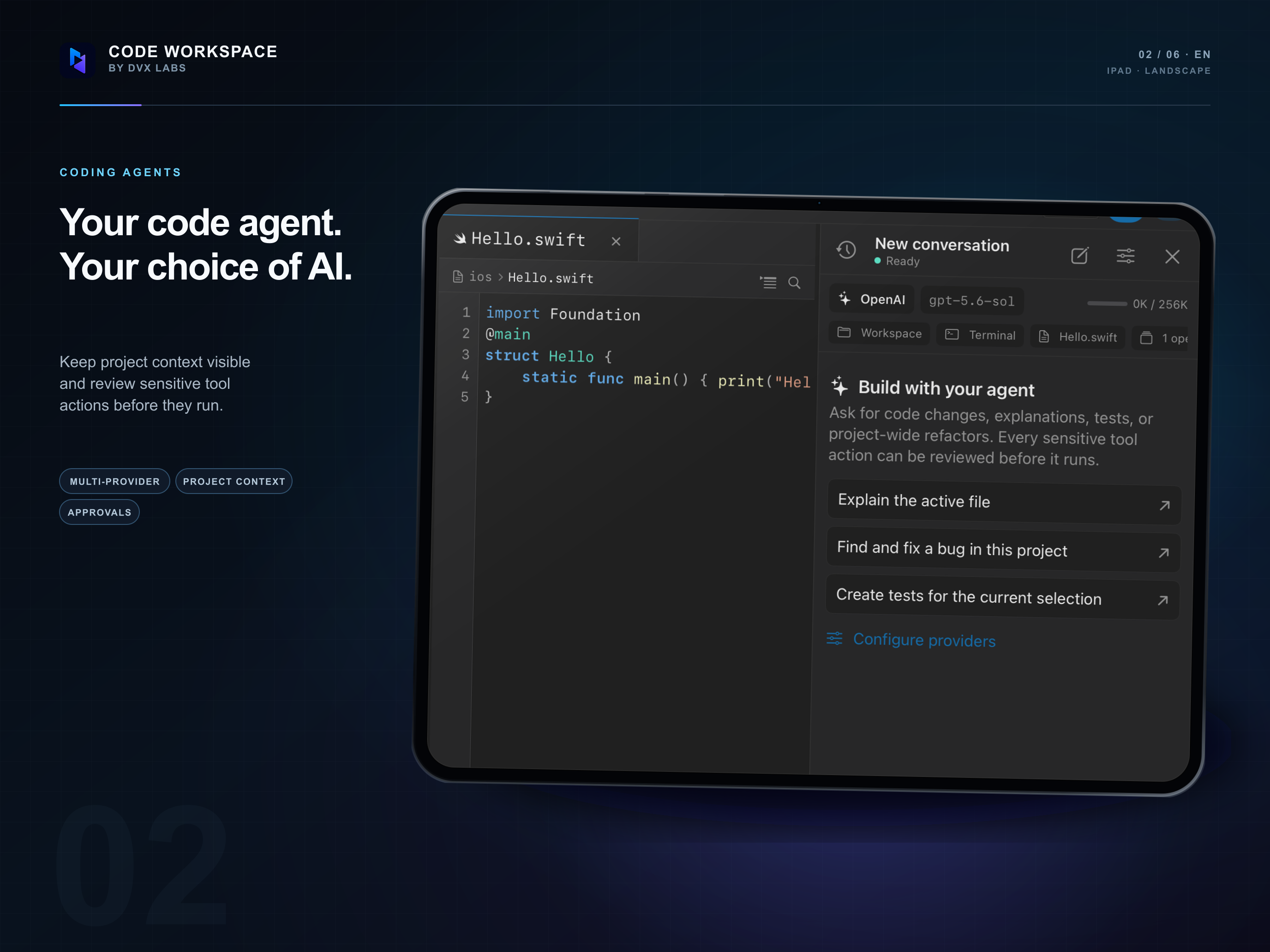 Code Workspace - IA Agent screenshot 8
