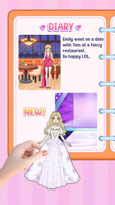 Paper Doll Diary: Dress Up DIY Screenshot