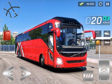 City Bus Driving Master Game iPad screenshot