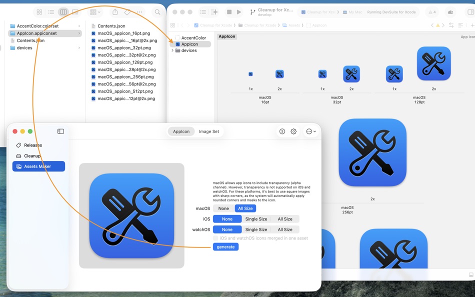 #4. DevSuite for Xcode (macOS) Door: 星晨 易