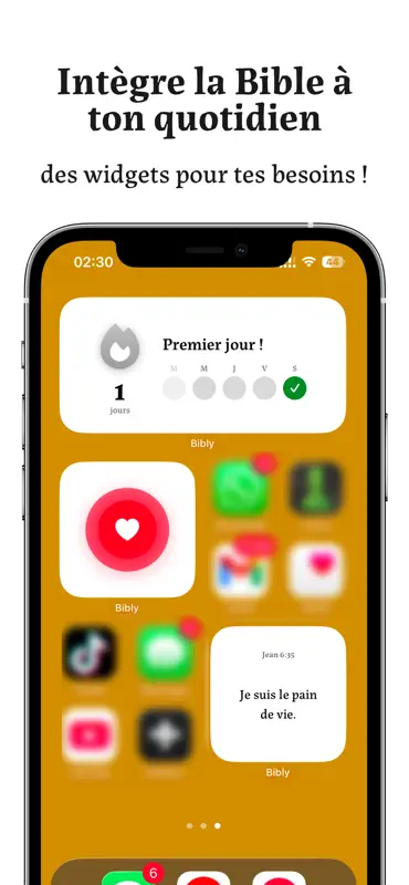 Bibly - Versets et prières screenshot 2 of 9