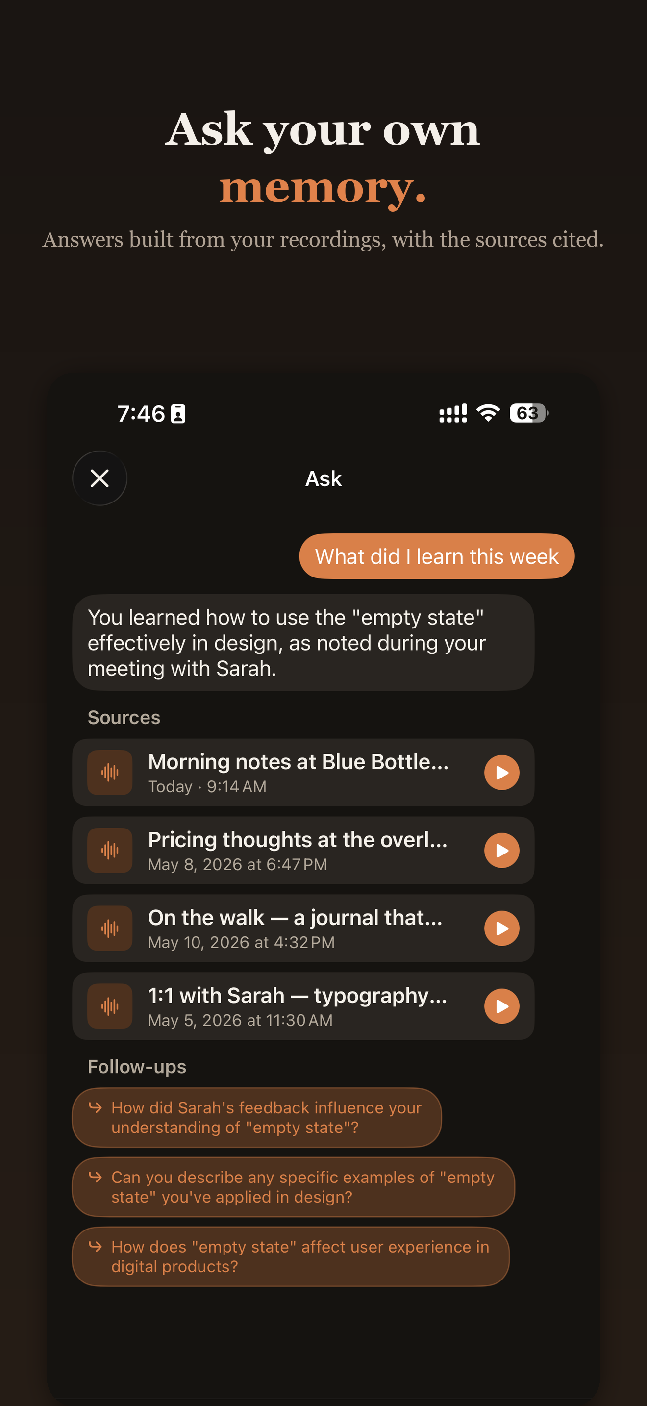 Postcard - Voice Journal screenshot 2