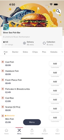 Silver Sea Fish Bar screenshot