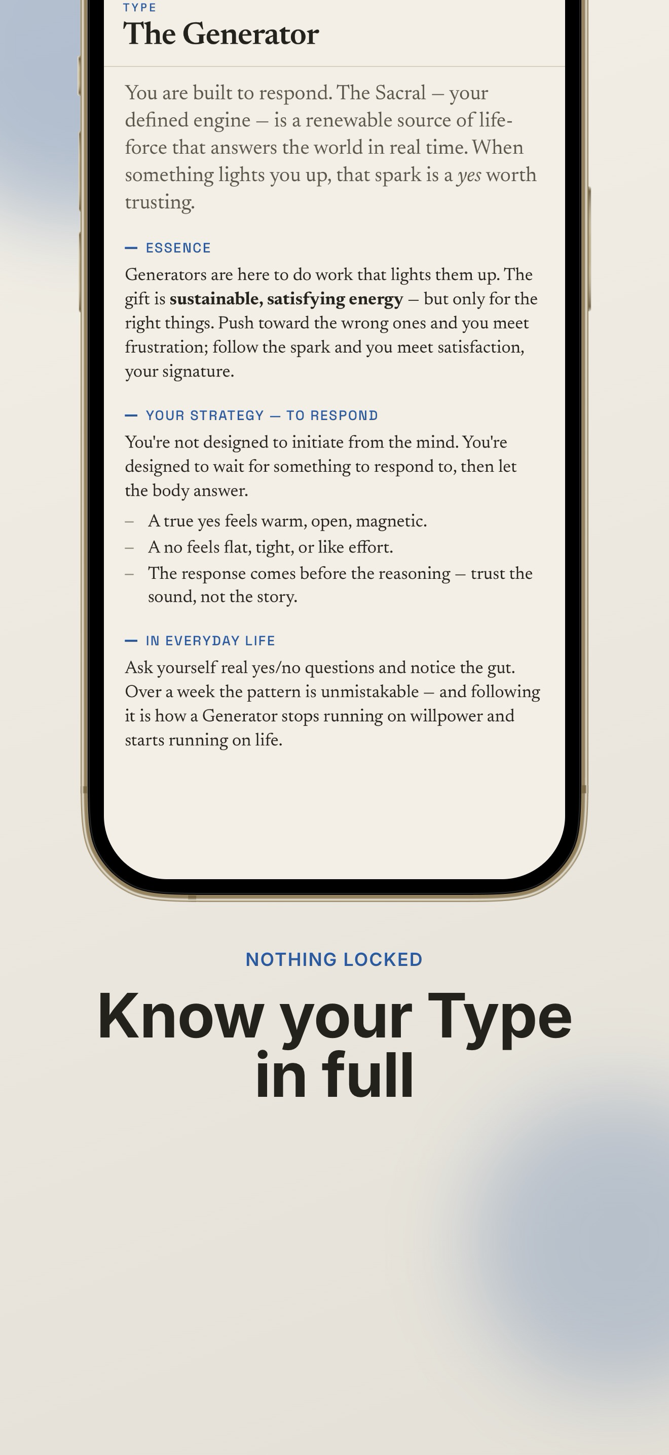 Innate: Human Design Chart screenshot 3