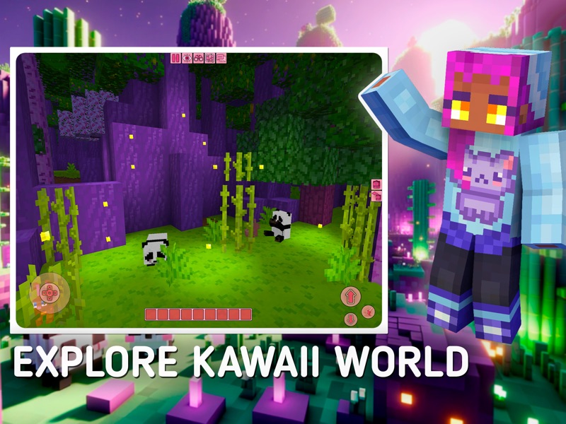 Kawaii World - Craft and Build screenshot 8