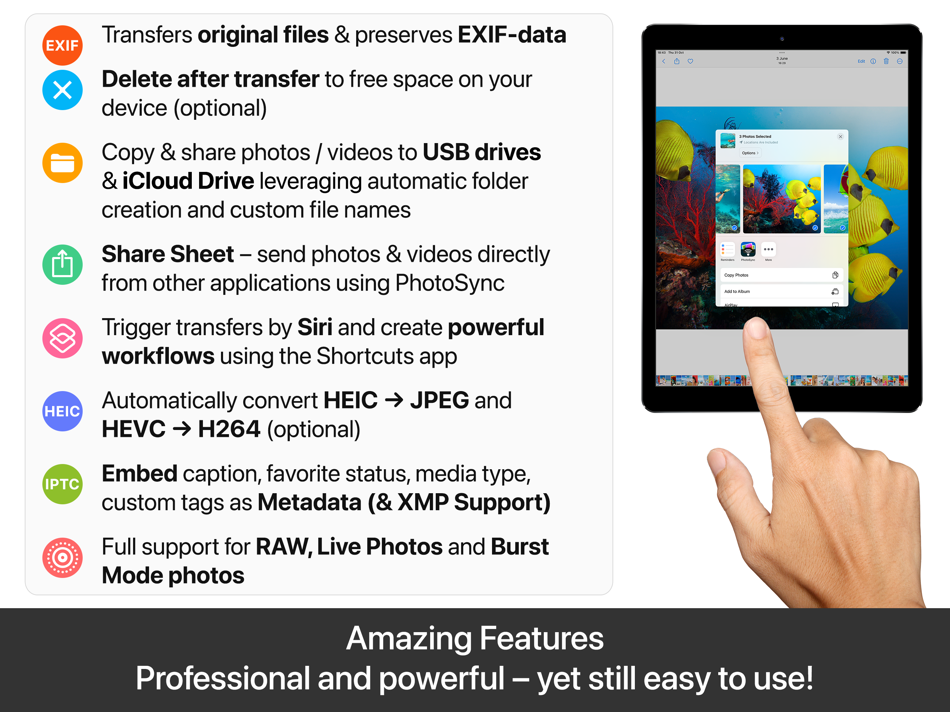 #6. PhotoSync – transfer photos (iOS) 由: touchbyte GmbH