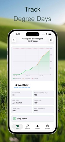 Lawn Care Journal screenshot