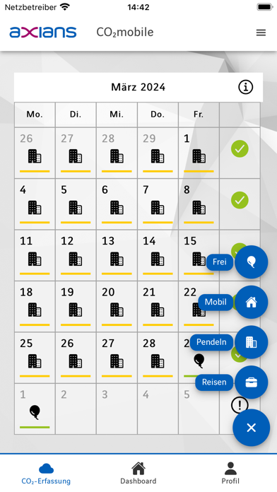 Co2mobile Screenshot